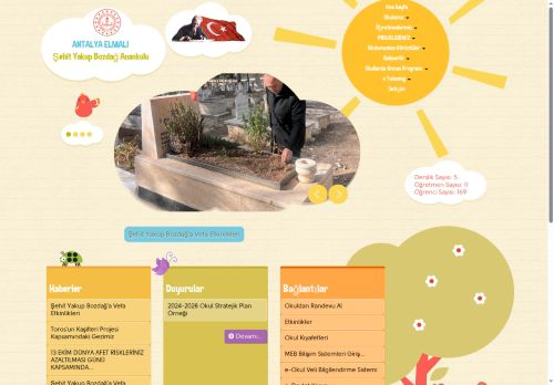 Şehit Yakup Bozdağ Anaokulu - ANTALYA / ELMALI