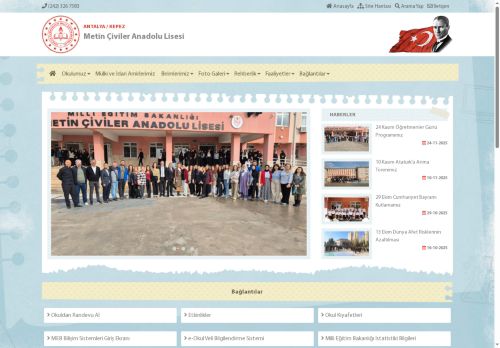 Metin Çiviler Anadolu Lisesi - ANTALYA / KEPEZ