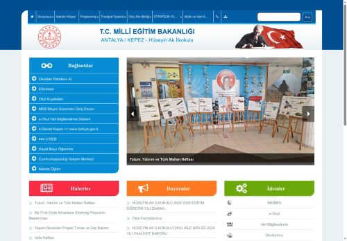 Hüseyin Ak İlkokulu - ANTALYA / KEPEZ