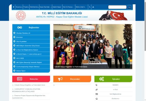 Kepez Özel Eğitim Meslek Lisesi - ANTALYA / KEPEZ