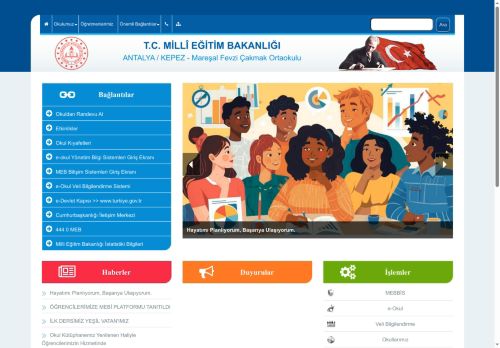 Mareşal Fevzi Çakmak Ortaokulu - ANTALYA / KEPEZ