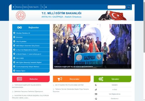 Atatürk Ortaokulu - ANTALYA / GAZİPAŞA