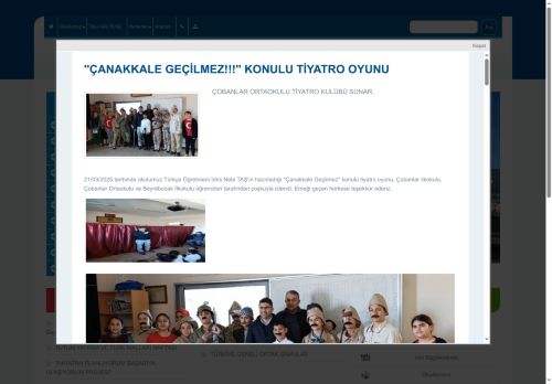 Çobanlar Ortaokulu - ANTALYA / GAZİPAŞA