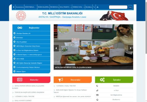 Gazipaşa Anadolu Lisesi - ANTALYA / GAZİPAŞA