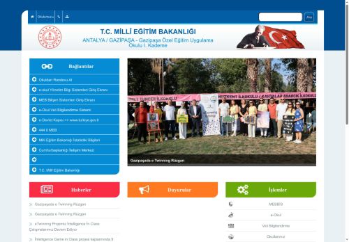 Gazipaşa Özel Eğitim Uygulama Okulu I. Kademe - ANTALYA / GAZİPAŞA