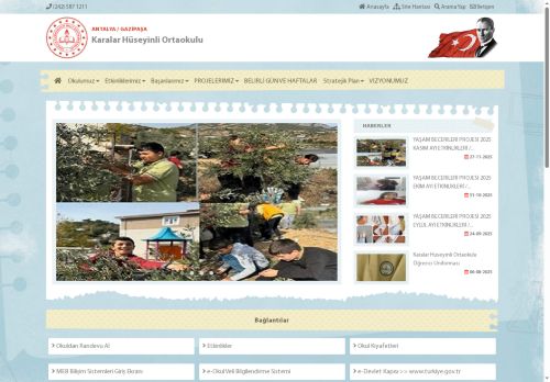 Karalar Hüseyinli Ortaokulu - ANTALYA / GAZİPAŞA