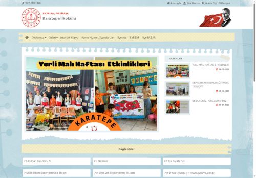 Karatepe İlkokulu - ANTALYA / GAZİPAŞA