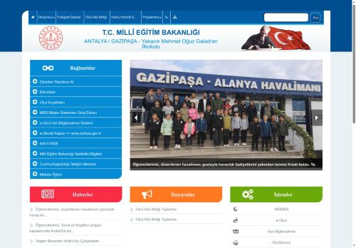 Yakacık Mehmet Oğuz Galadran İlkokulu - ANTALYA / GAZİPAŞA