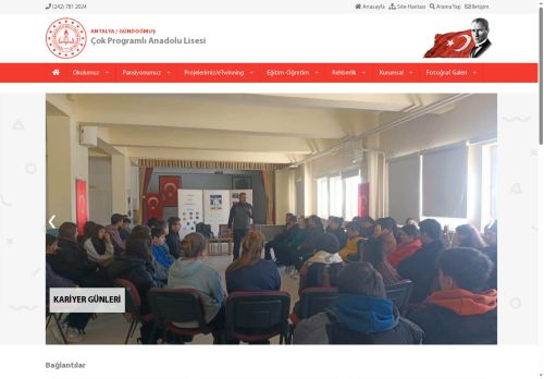 Çok Programlı Anadolu Lisesi - ANTALYA / GÜNDOĞMUŞ