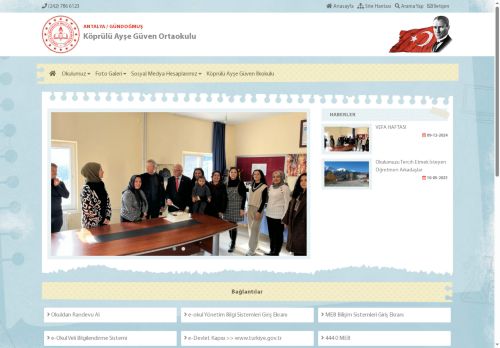 Köprülü Ayşe Güven Ortaokulu - ANTALYA / GÜNDOĞMUŞ