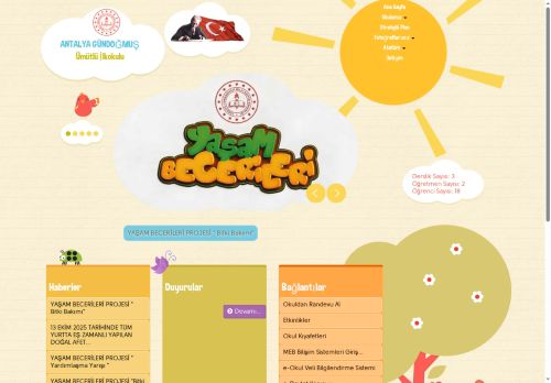 Ümütlü İlkokulu - ANTALYA / GÜNDOĞMUŞ