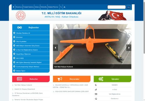 Kalkan Ortaokulu - ANTALYA / KAŞ