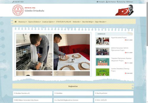 Gömbe Ortaokulu - ANTALYA / KAŞ