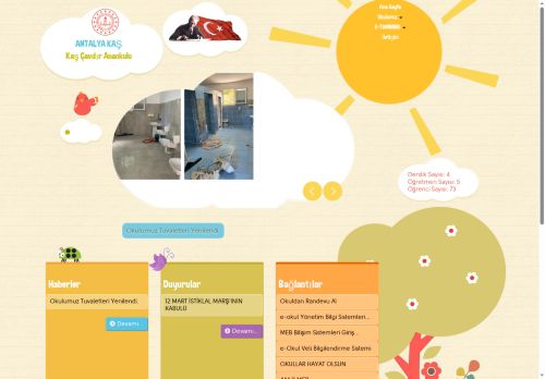 Kaş Çavdır Anaokulu - ANTALYA / KAŞ