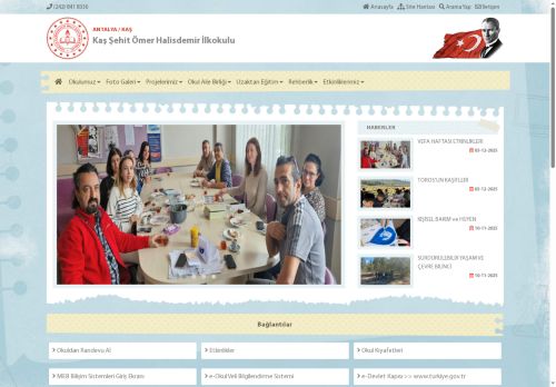 Kaş Şehit Ömer Halisdemir İlkokulu - ANTALYA / KAŞ