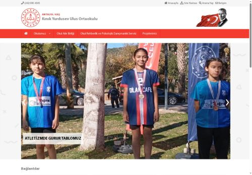 Kınık Yurdusev Ulus Ortaokulu - ANTALYA / KAŞ