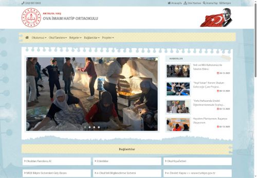 OVA İMAM HATİP ORTAOKULU - ANTALYA / KAŞ