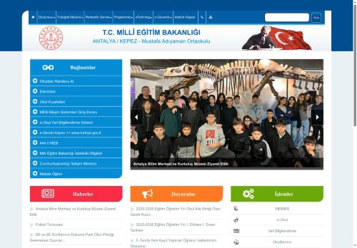 Mustafa Adıyaman Ortaokulu - ANTALYA / KEPEZ
