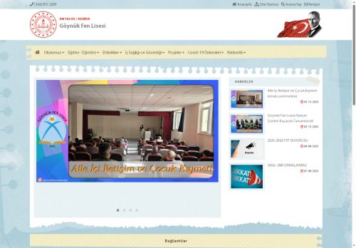 Göynük Fen Lisesi - ANTALYA / KEMER