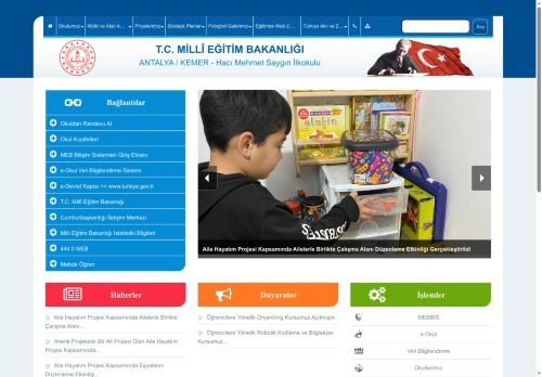 Hacı Mehmet Saygın İlkokulu - ANTALYA / KEMER