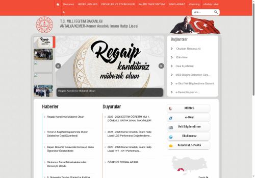 Kemer Anadolu İmam Hatip Lisesi - ANTALYA / KEMER