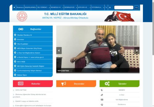 Alirıza Altıntaş Ortaokulu - ANTALYA / KEPEZ