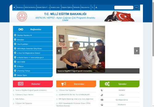 Ayten Çağıran Çok Programlı Anadolu Lisesi - ANTALYA / KEPEZ