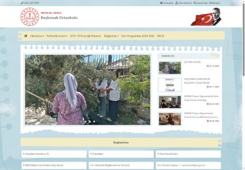 Beşkonak Ortaokulu - ANTALYA / KEPEZ