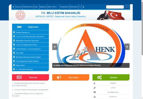 Beşkonak İmam Hatip Ortaokulu - ANTALYA / KEPEZ