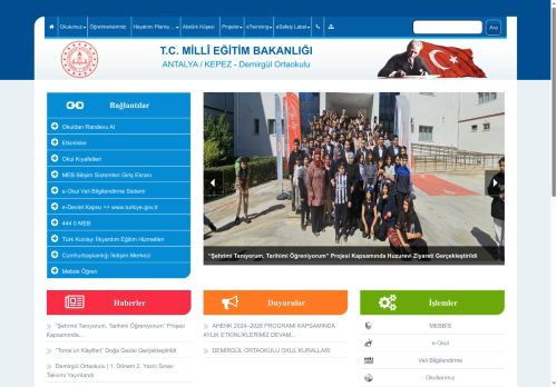 Demirgül Ortaokulu - ANTALYA / KEPEZ