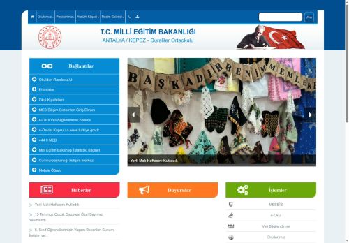 Duraliler Ortaokulu - ANTALYA / KEPEZ