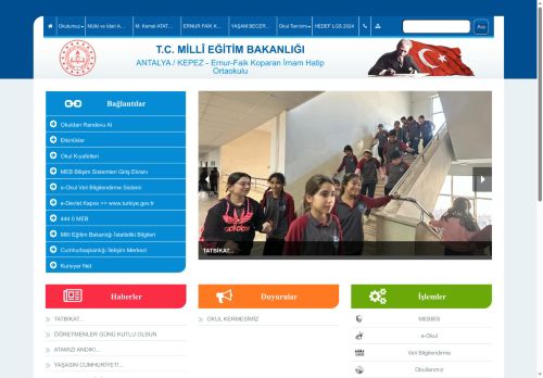 Ernur-Faik Koparan İmam Hatip Ortaokulu - ANTALYA / KEPEZ