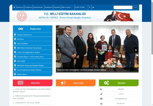 Emine-İsmail Ataoğlu Anaokulu - ANTALYA / KEPEZ