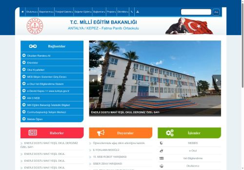 Fatma Parıltı Ortaokulu - ANTALYA / KEPEZ