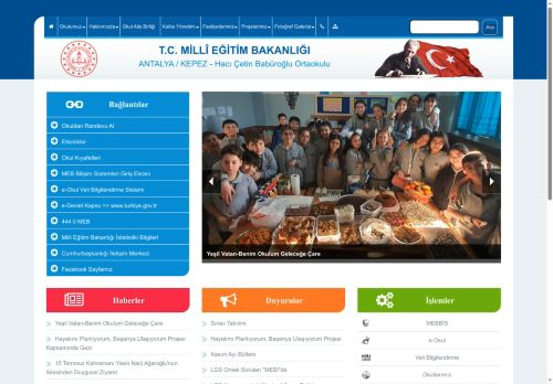 Hacı Çetin Babüroğlu Ortaokulu - ANTALYA / KEPEZ
