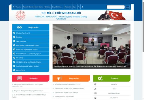 Hacı Şayeste-Mustafa Güneş Ortaokulu - ANTALYA / MANAVGAT