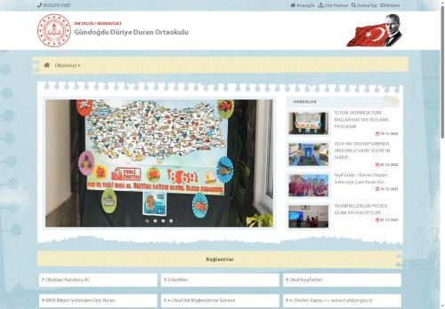 Gündoğdu Düriye Duran Ortaokulu - ANTALYA / MANAVGAT