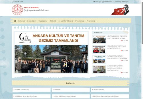 Çağlayan Anadolu Lisesi - ANTALYA / MANAVGAT