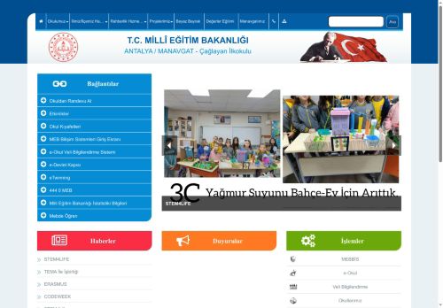 Çağlayan İlkokulu - ANTALYA / MANAVGAT