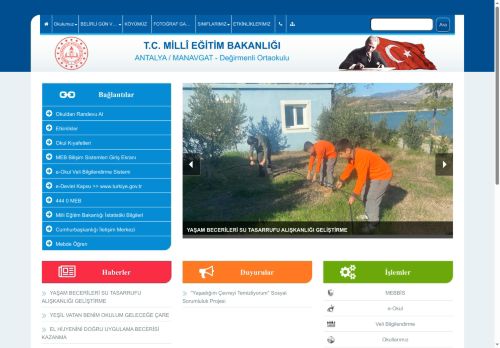 Değirmenli Ortaokulu - ANTALYA / MANAVGAT