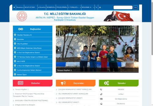 Sunay-Gönül-Türkan-Saadet Saygan Kardeşler-5 Anaokulu - ANTALYA / KEPEZ