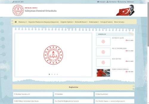 Süleyman Demirel Ortaokulu - ANTALYA / KEPEZ