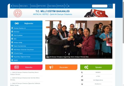 Şehit Ali Daniyar Ortaokulu - ANTALYA / KEPEZ