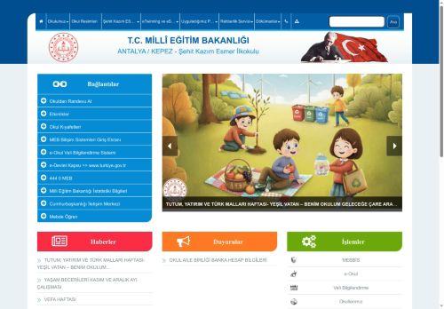 Şehit Kazım Esmer İlkokulu - ANTALYA / KEPEZ