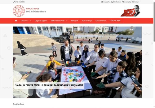 100. Yıl Ortaokulu - ANTALYA / KEPEZ