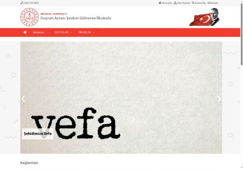 Doyran Ayten-Şevket Gülveren İlkokulu - ANTALYA / KONYAALTI
