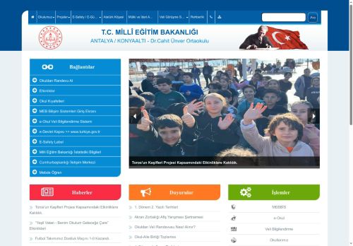 Dr.Cahit Ünver Ortaokulu - ANTALYA / KONYAALTI