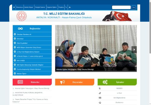 Hasan-Fatma Çavlı Ortaokulu - ANTALYA / KONYAALTI