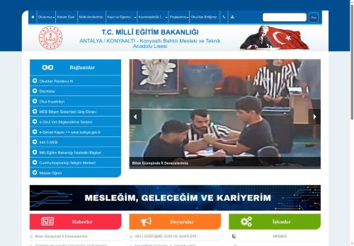 Konyaaltı Bahtılı Mesleki ve Teknik Anadolu Lisesi - ANTALYA / KONYAALTI