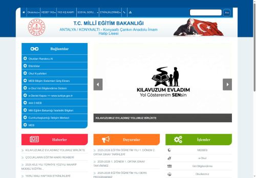 Konyaaltı Çankırı Anadolu İmam Hatip Lisesi - ANTALYA / KONYAALTI